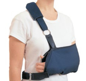 Rolyan deluxe shoulder immobiliser sling